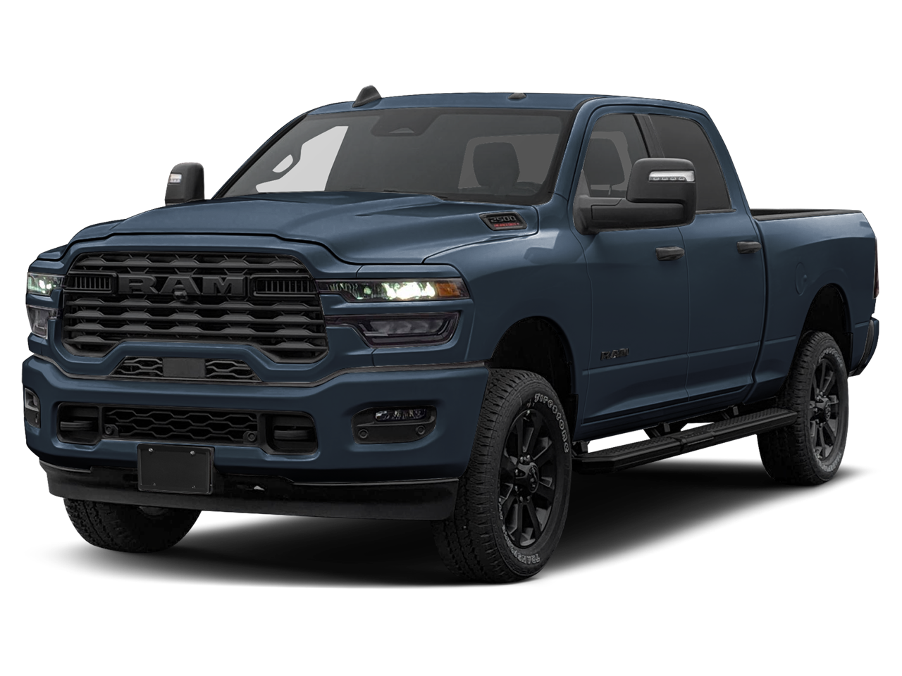 2026 RAM 2500 Big Horn in Forged Blue Metallic — front three-quarter view