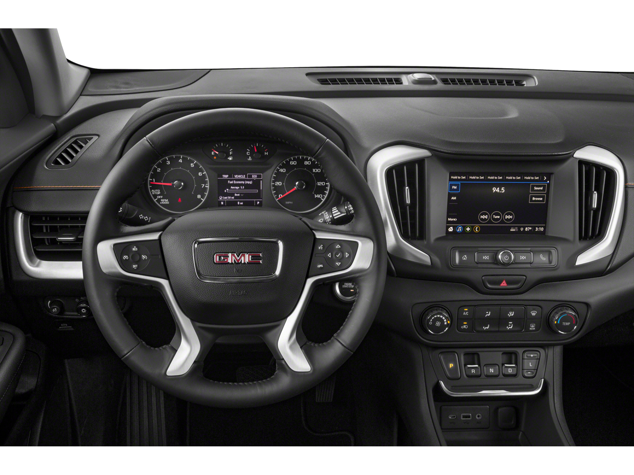 2019 GMC Terrain — interior view