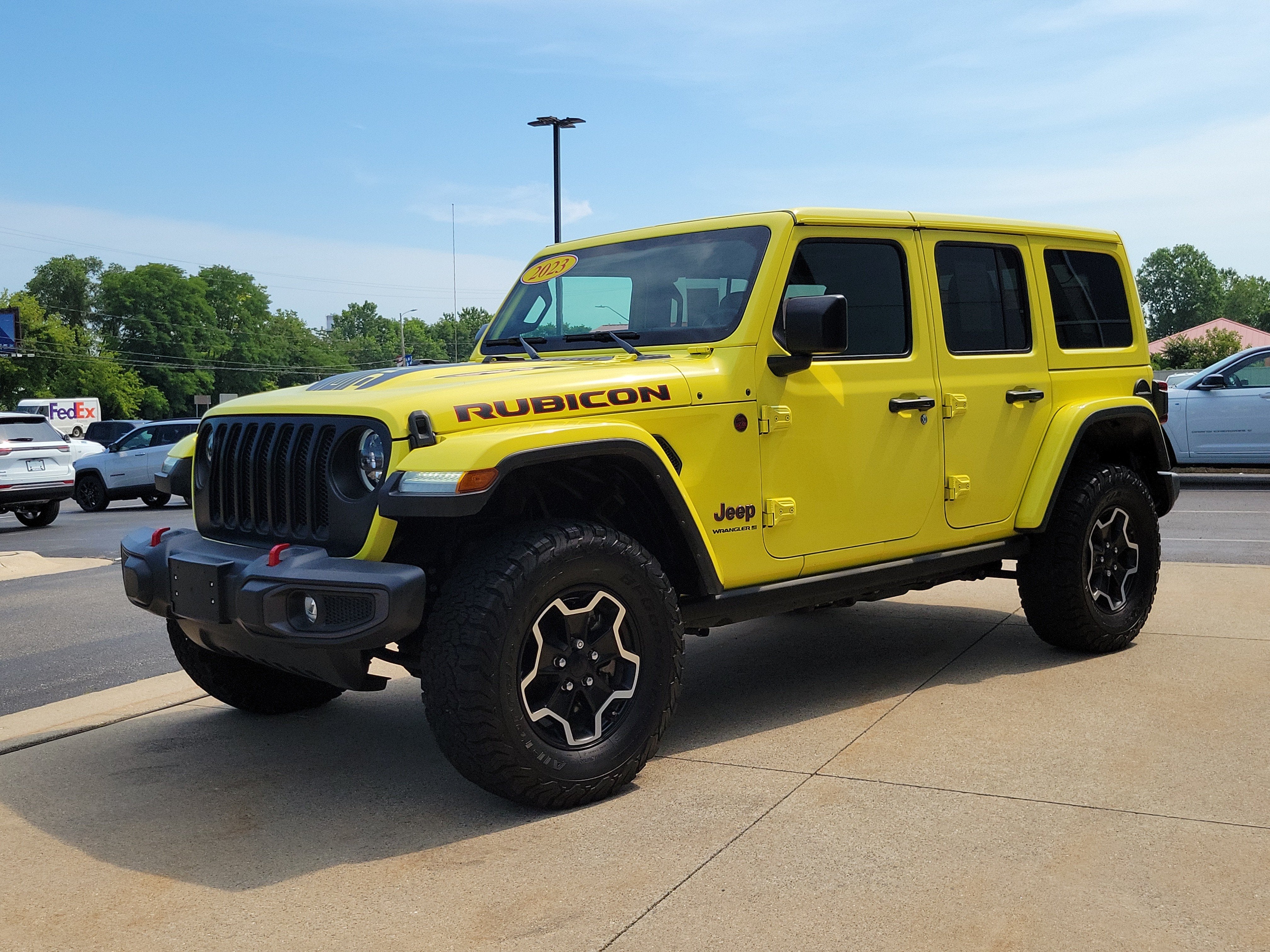 2023 Jeep Wrangler — side profile view