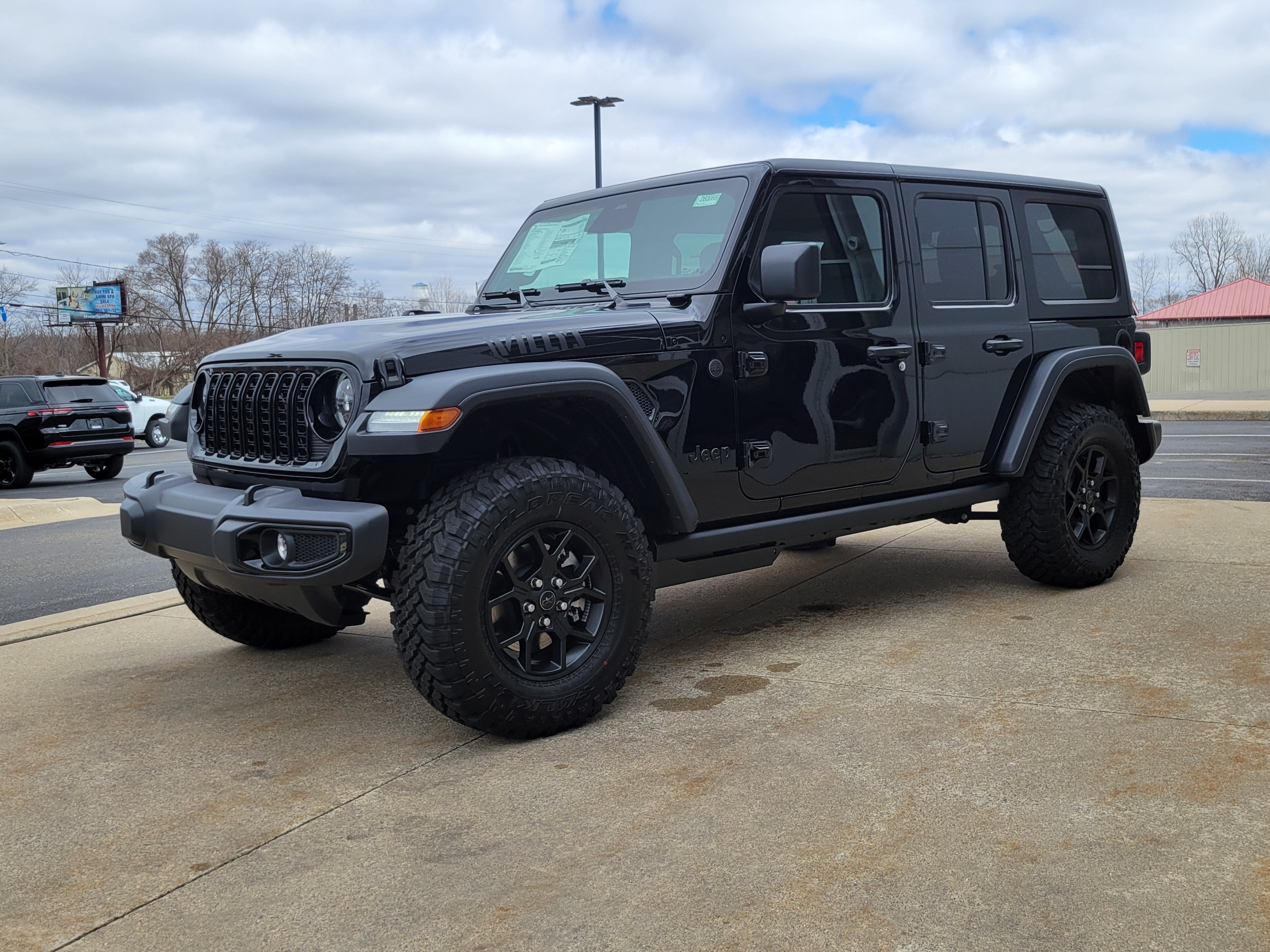 2026 Jeep Wrangler — side profile view