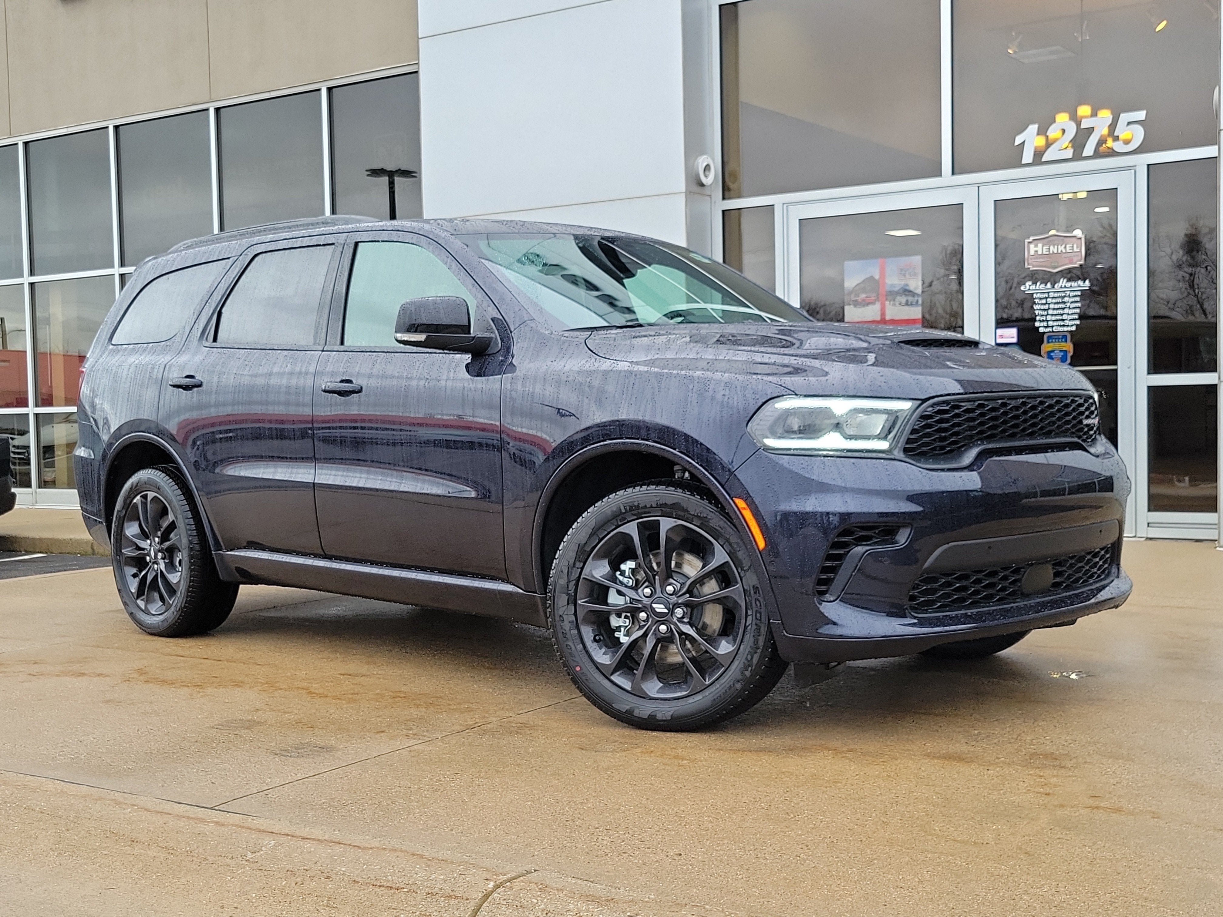 2026 Dodge Durango DURANGO GT PLUS AWD in Night Moves Exterior Paint — front three-quarter view