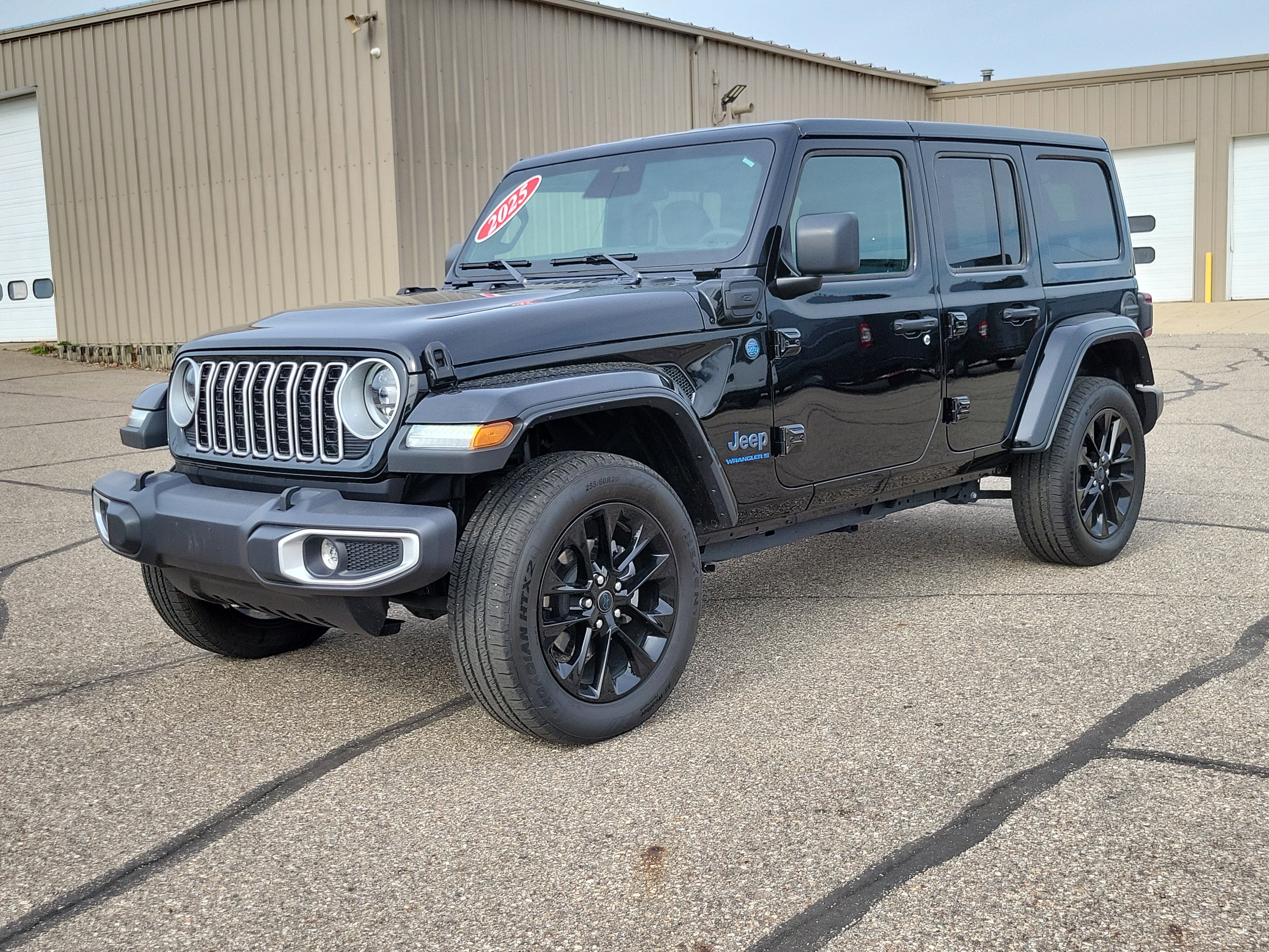 2025 Jeep Wrangler 4xe — side profile view