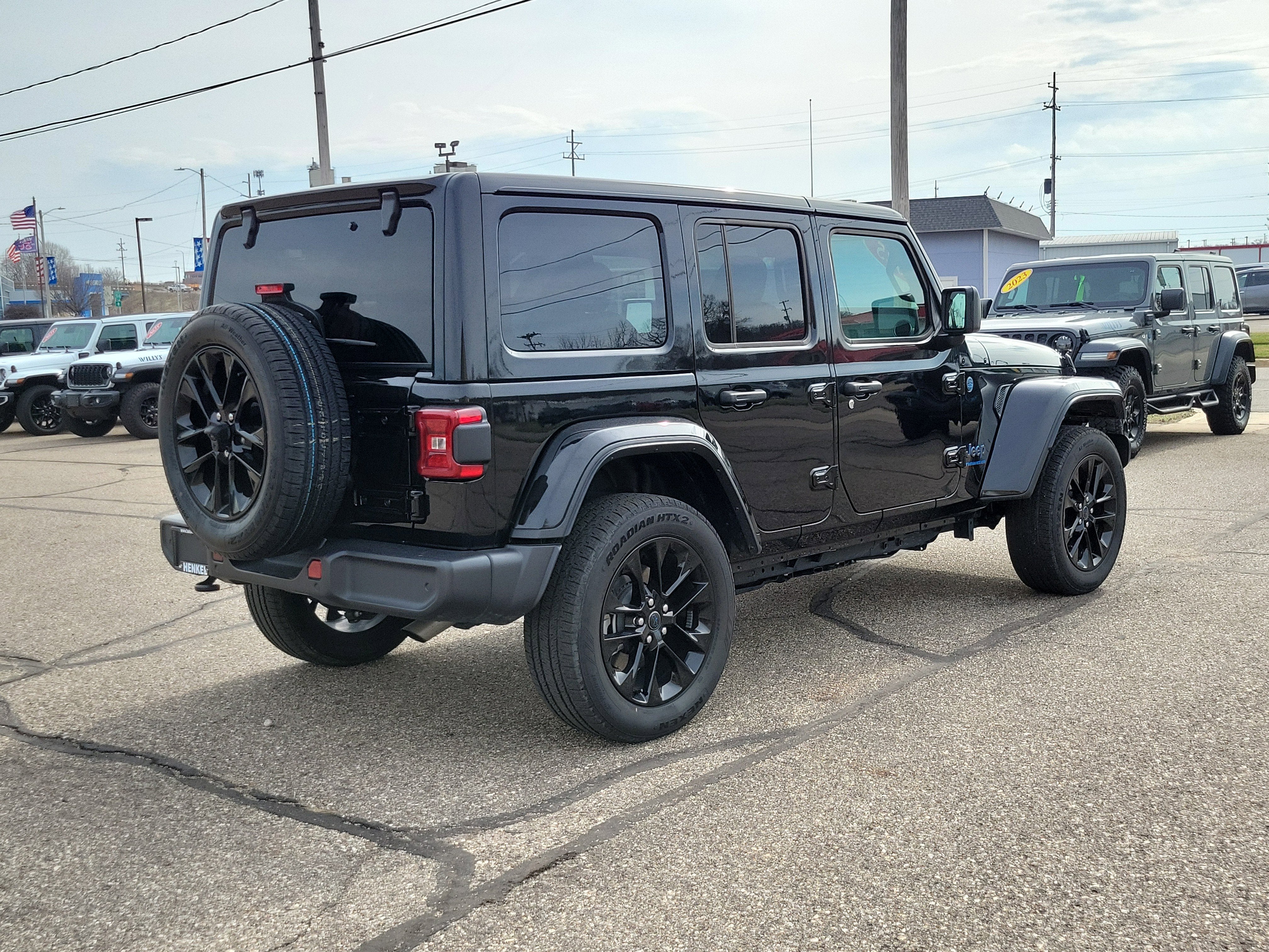 2025 Jeep Wrangler 4xe — interior view