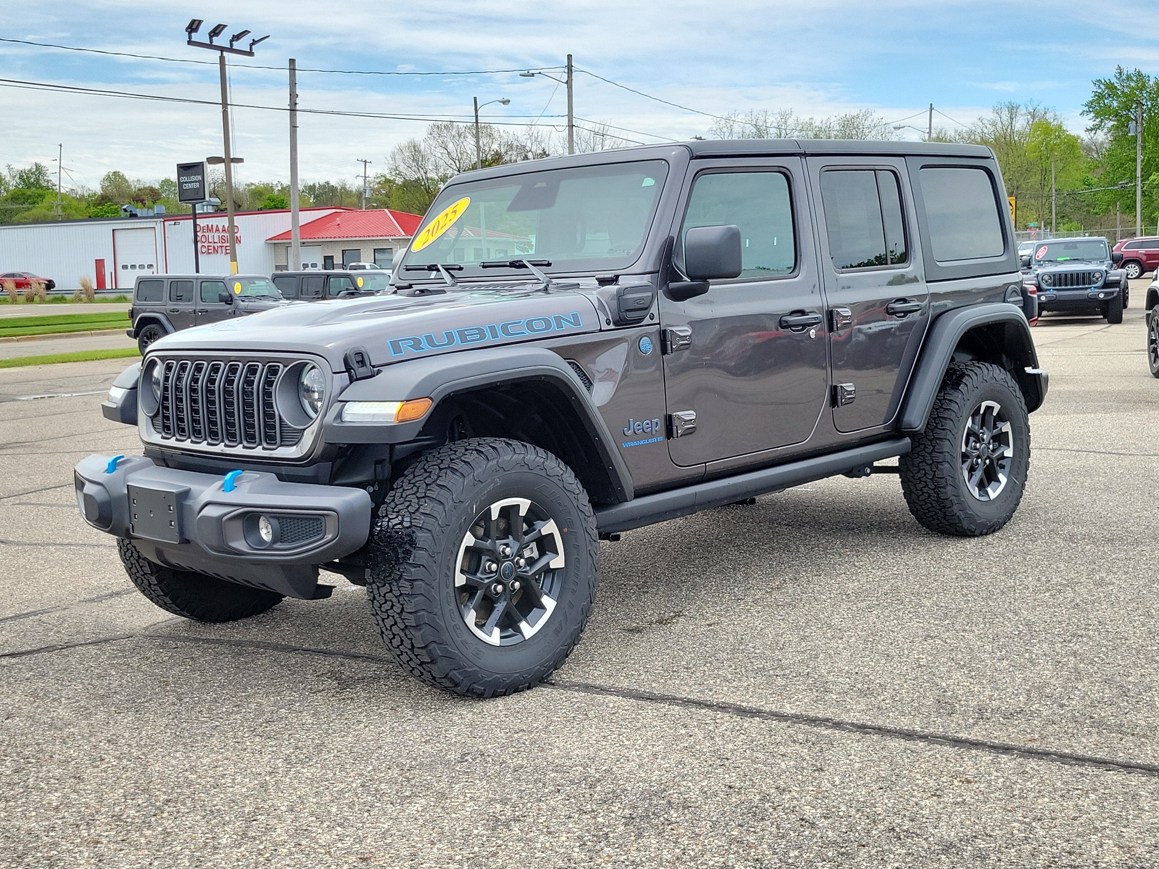 2025 Jeep Wrangler 4xe — side profile view